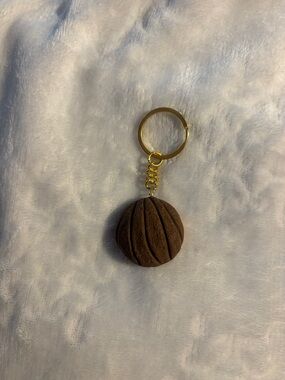 Chocolate Concha Keychain